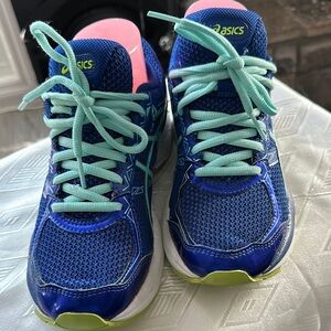 ASICS Kids Blue Running Shoes
